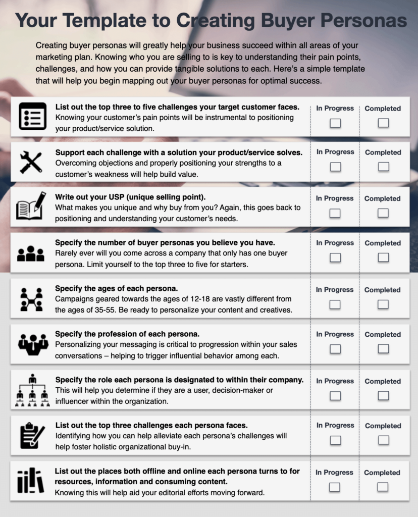 Buyer Persona Template