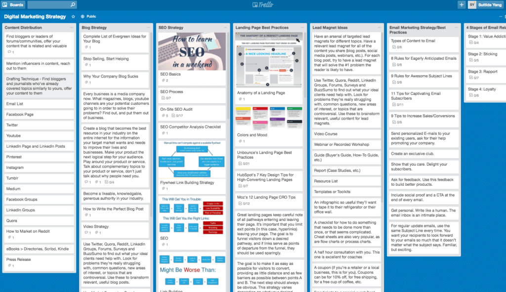 Trello Project Manager